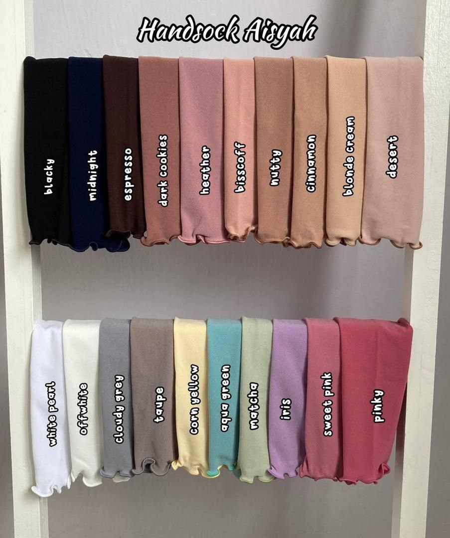 Handsock Aisyah | READY STOCK