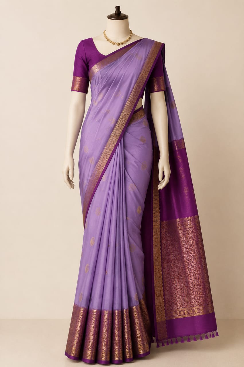 Kanchipuram soft silk sarees _0