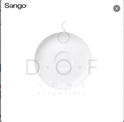 SANGO ORA CAPPUCCINO/TEA/COFFEE SAUCER 17CM PIRING TATAKAN KERAMIK PREMIUM