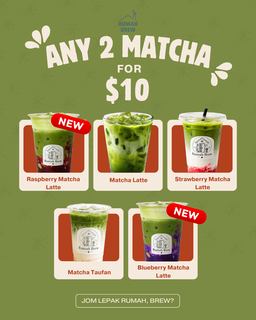 Matcha Special *2 FOR $10*