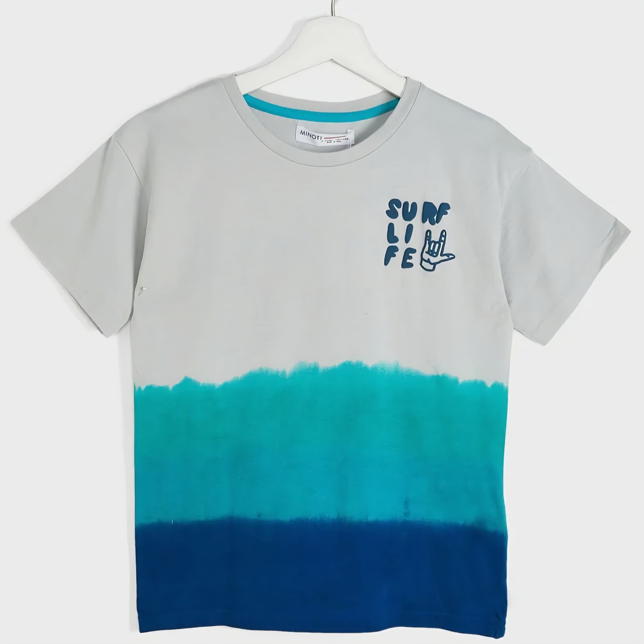 Minoti Boys T-Shirt | Blue With Print
