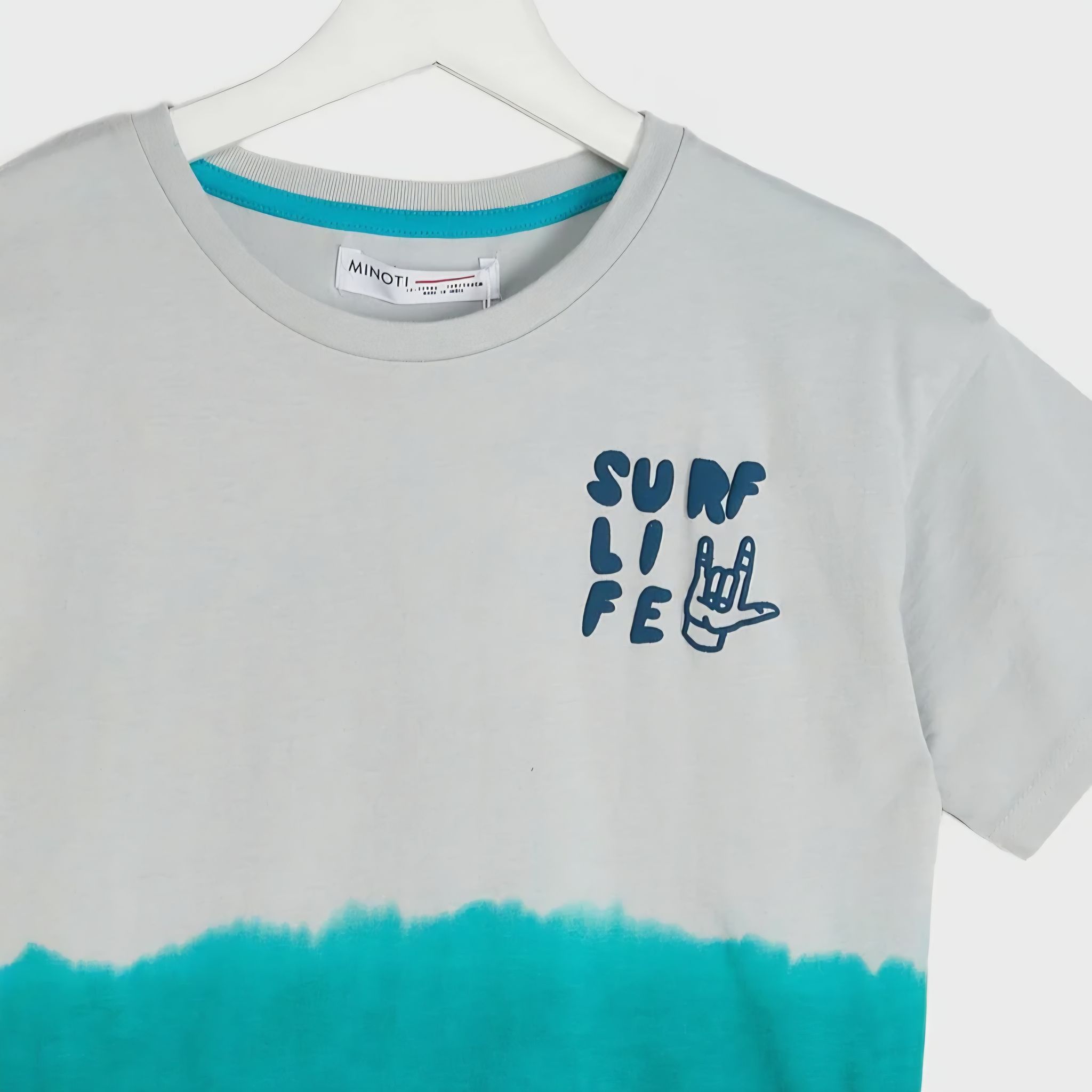 Minoti Boys T-Shirt | Blue With Print _2