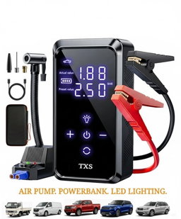TXS Celerity P12 Jump Starter with Air Pump (4 in 1)