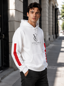 VÉLORA. Unisex hoodie