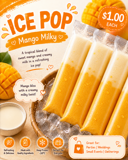 Ice Pop - Mango Milky