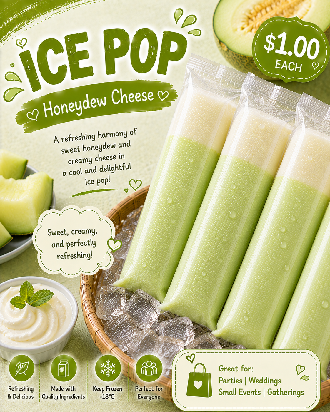 Ice Pop - Honeydew Cheese_0