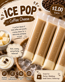 Ice pop - Coffee Cheese