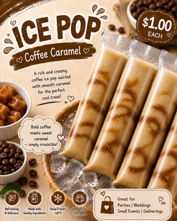 Ice Pop - Coffee Caramel