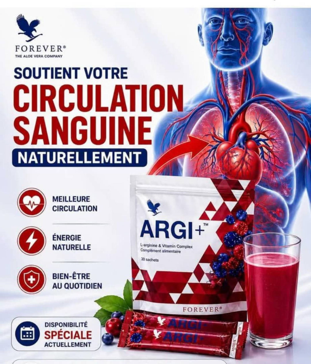 Complètement alimentaire argi+