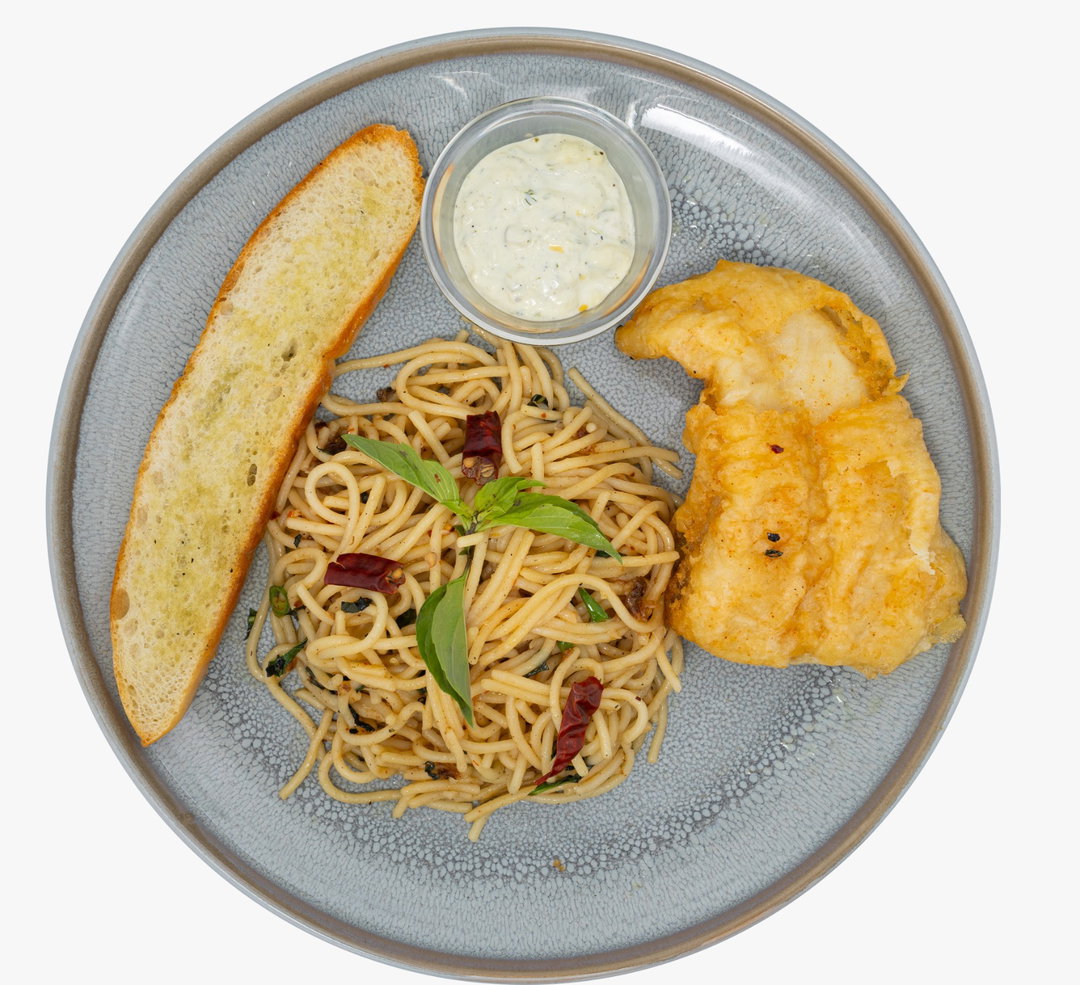 Pasta Fish Platter