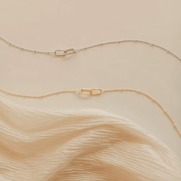 The Link Necklace in Silver