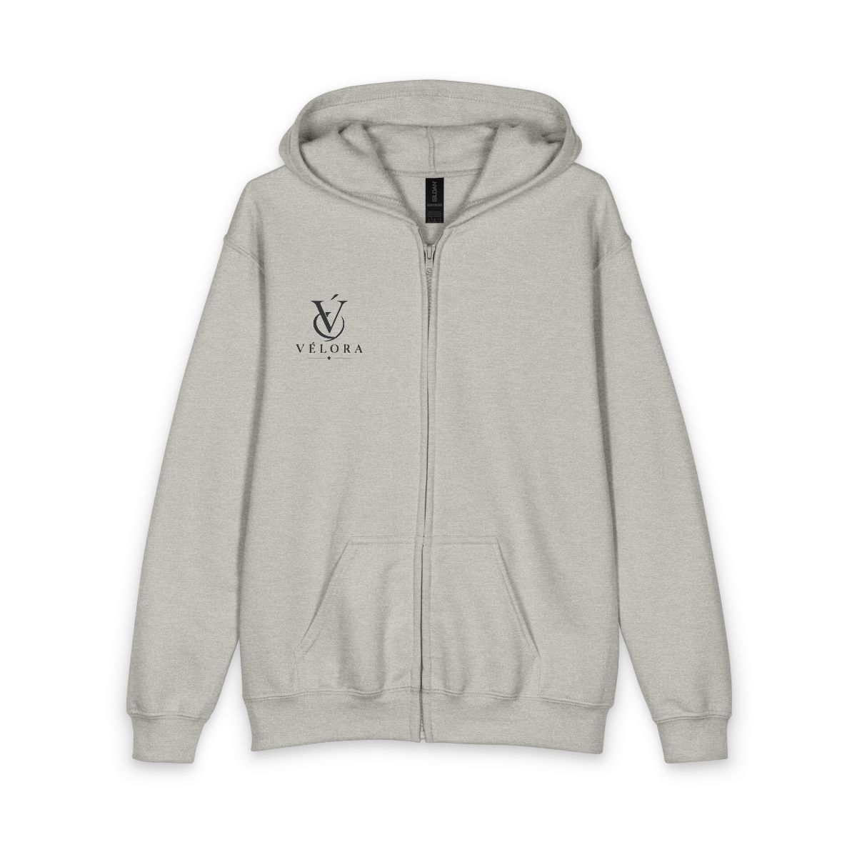Youth Heavy Blend Zipped Hoodie_0