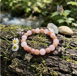 Blush Blossom Crystal Bracelet