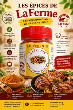 Assaisonnement Porc