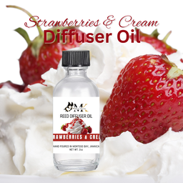 Strawberries & Cream Reed Diffuser Oil