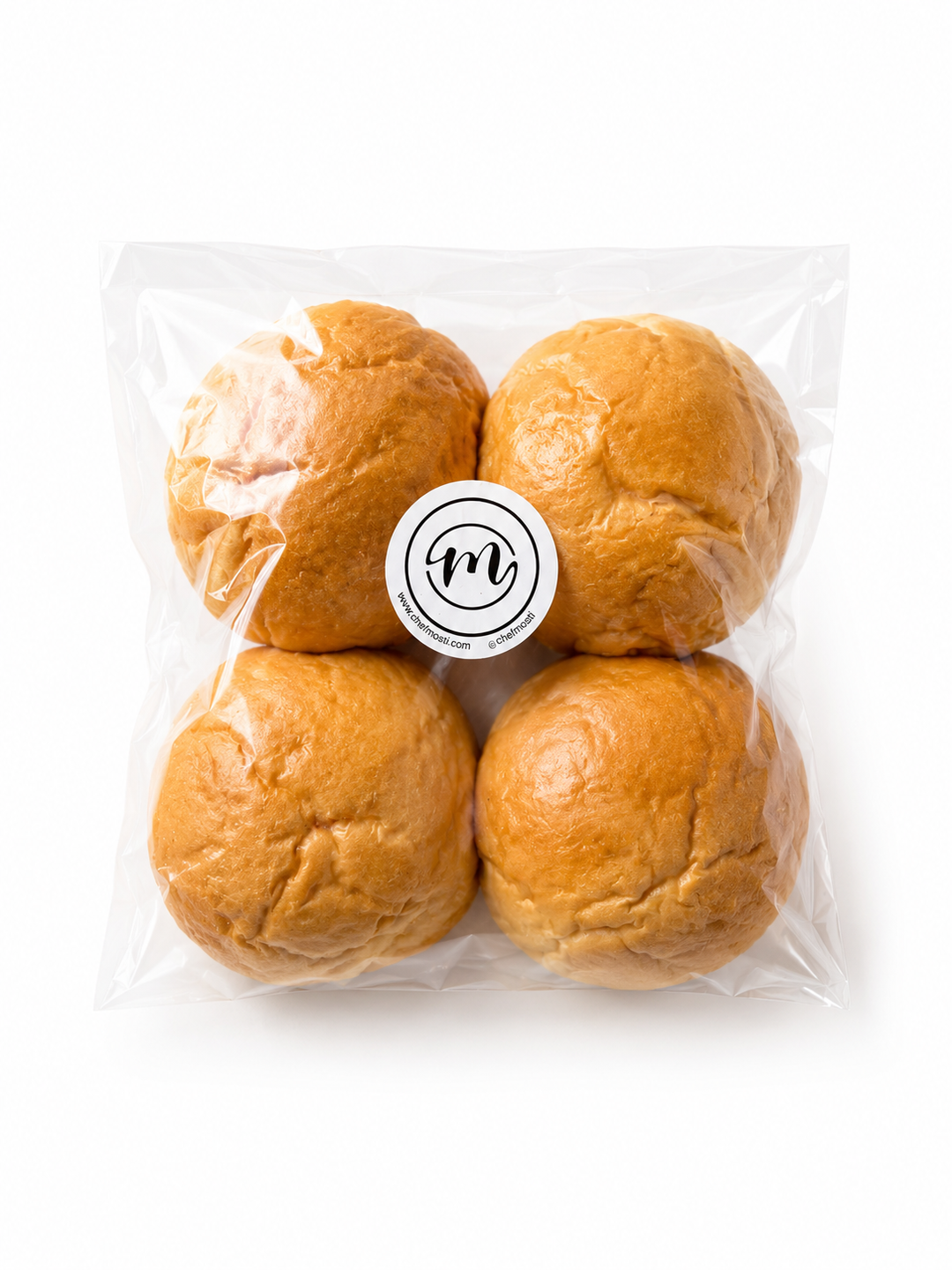 Bollos brioche 4 piezas