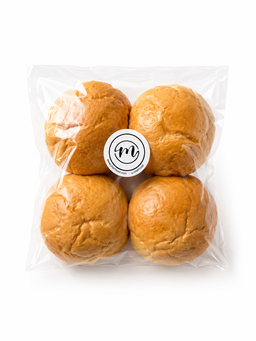 Bollos brioche 4 piezas