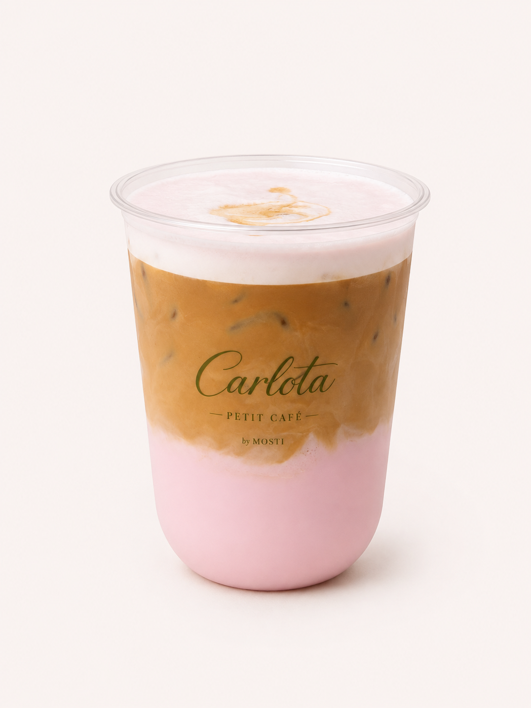 Iced Latte Fresa