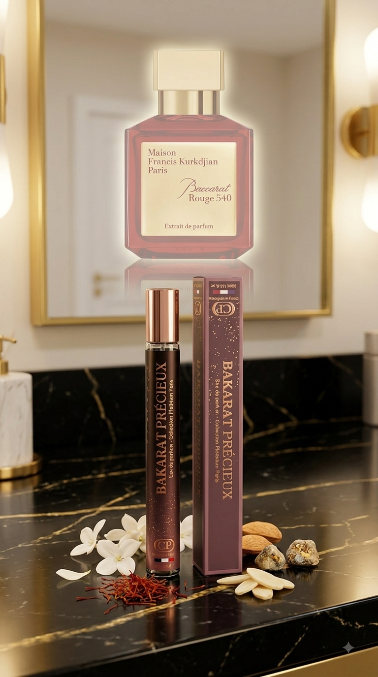 Bakarat Précieux Inspiré de Baccarat Rouge 540  — (Format Poche 35 ml)