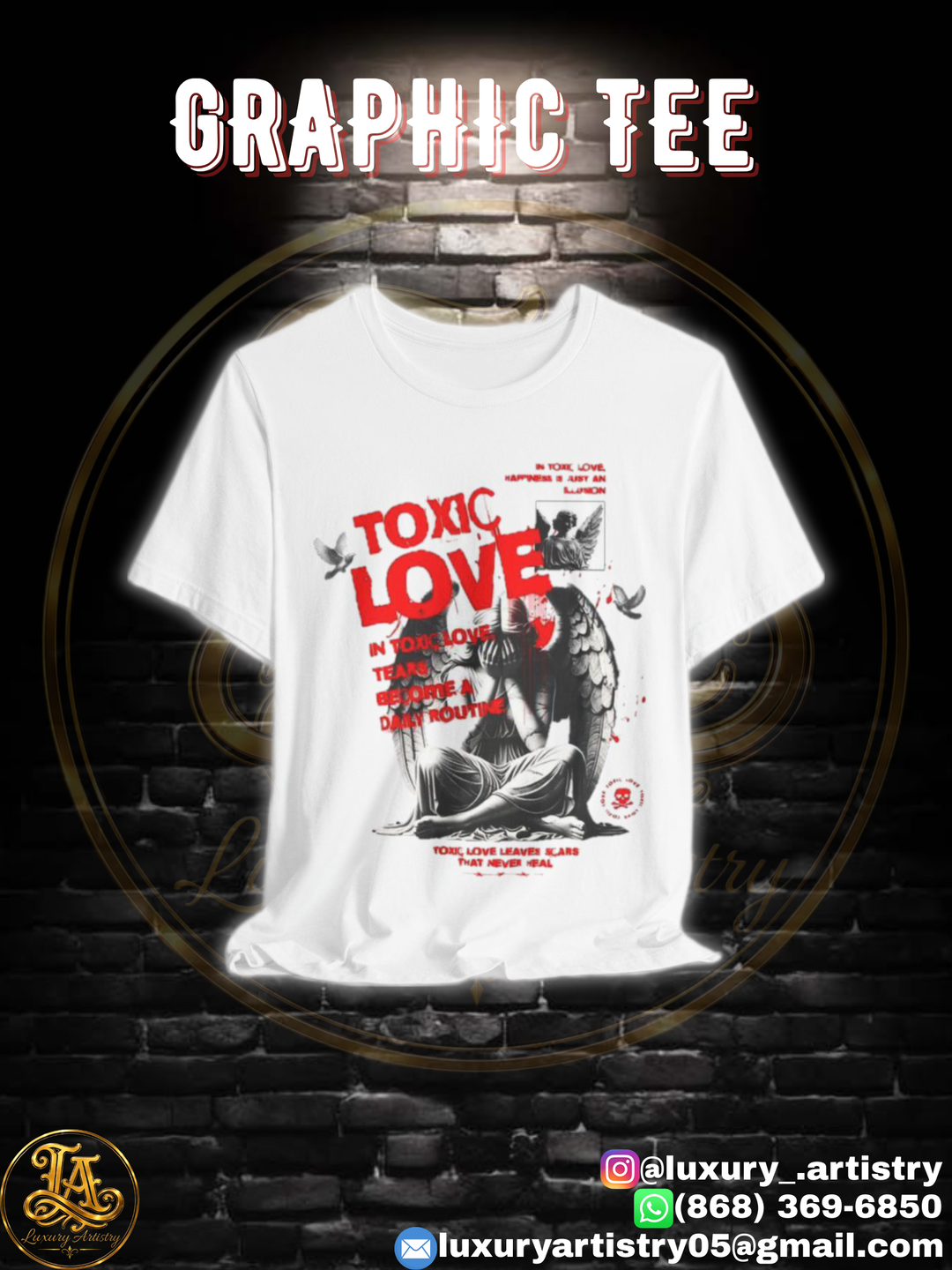 "TOXIC LOVE" Graphic Tee