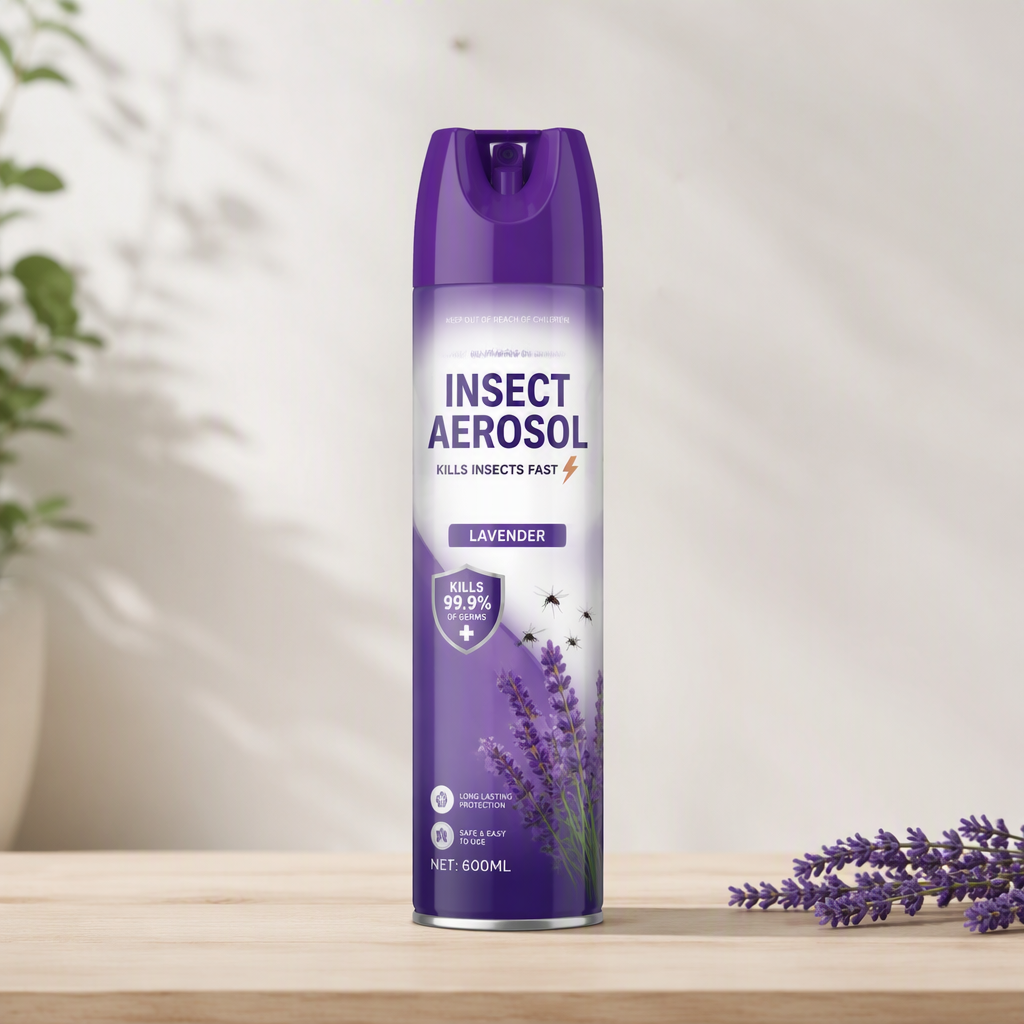 Insect Aerosol Lavender 600Ml_0