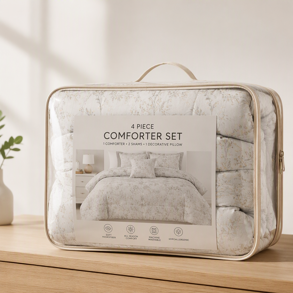 4Pcs Comforter Set_0