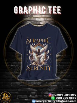 "SERAPHIC SERENITY" Graphic Tee