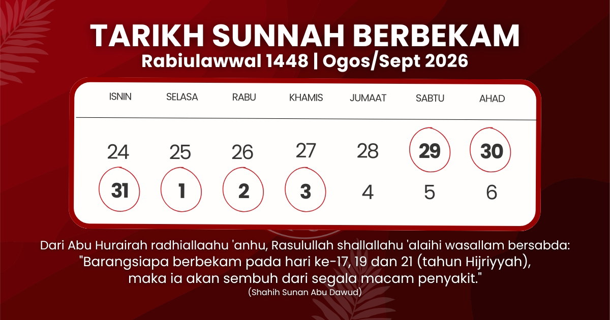 TARIKH SUNNAH BERBEKAM | RABIULAWWAL_0