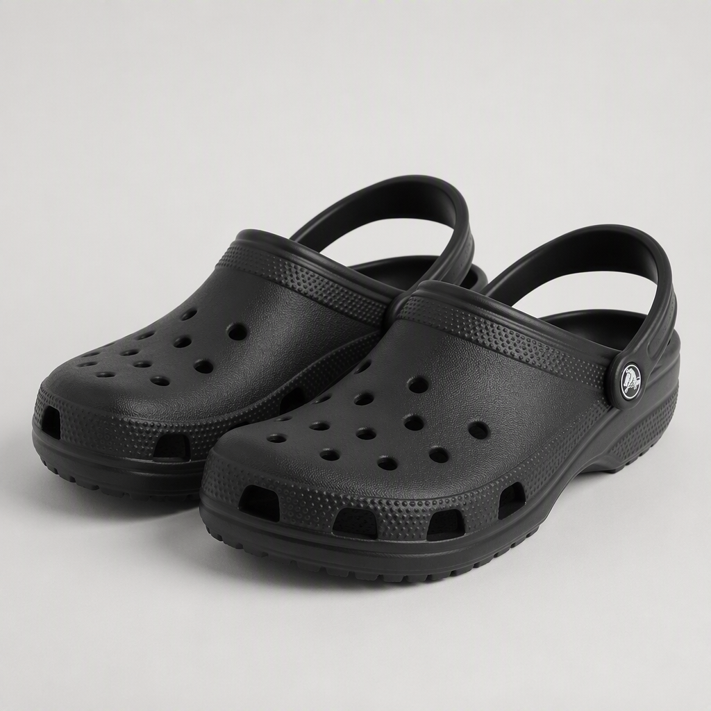 Black Crocs