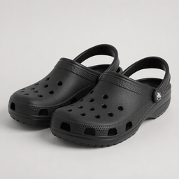 Black Crocs
