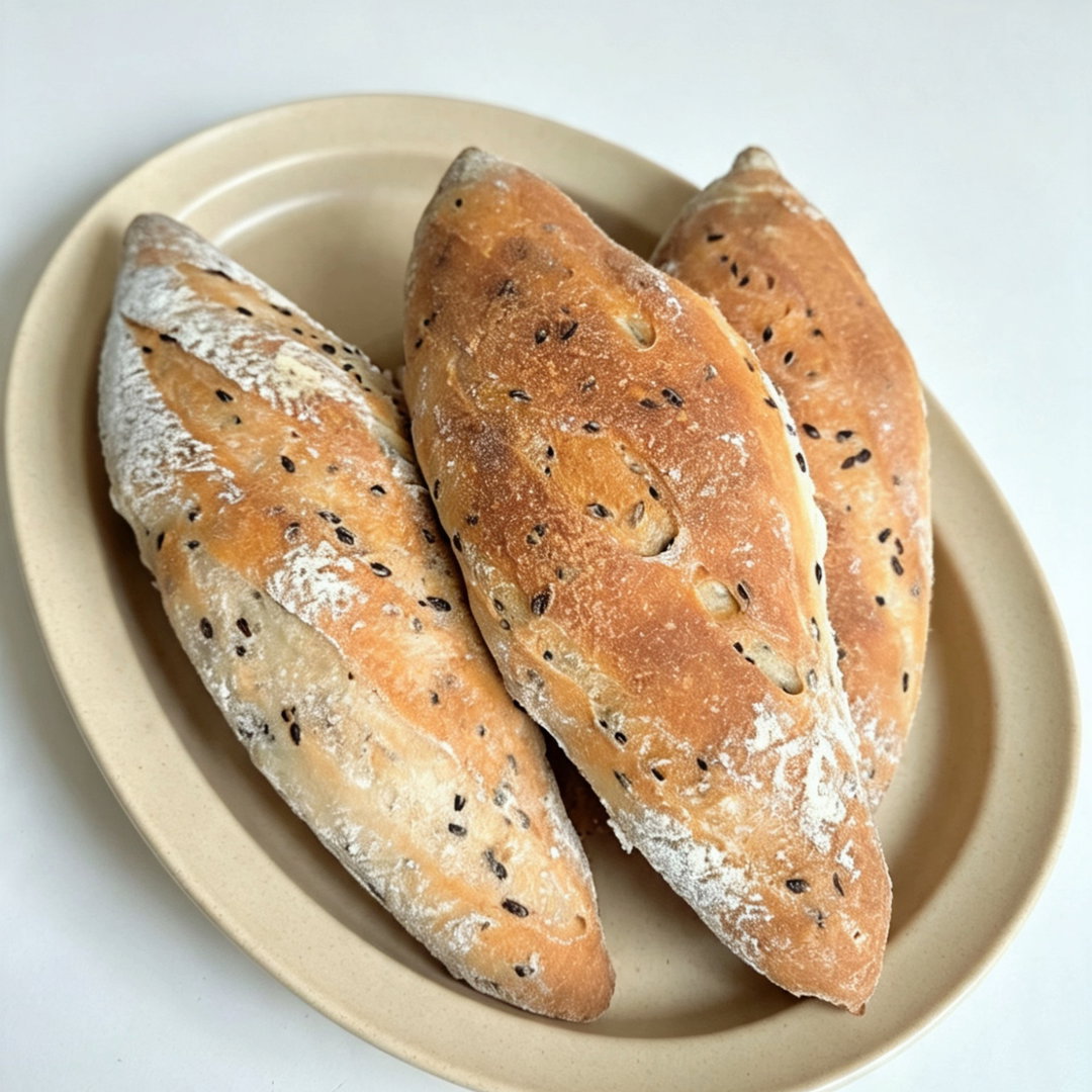 Flaxseed Sourdough 亚麻籽老面面包