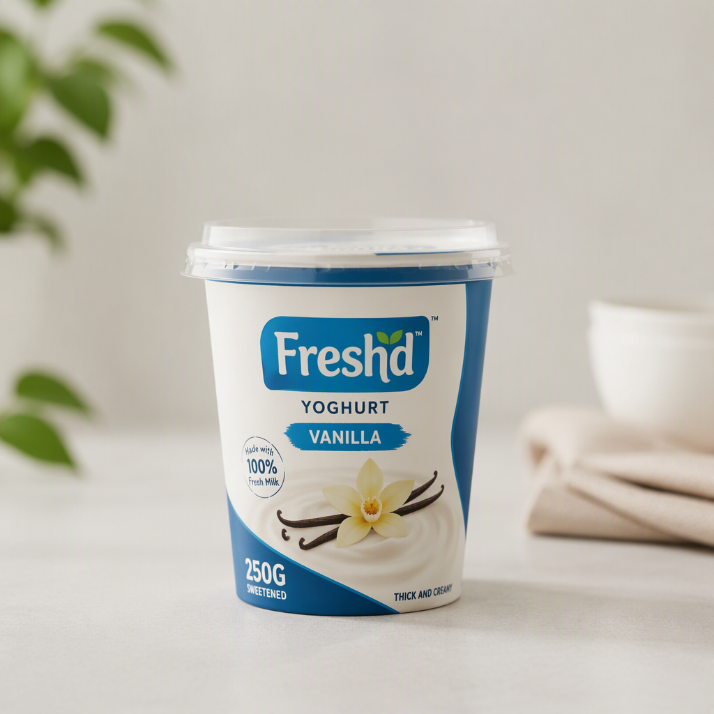 Freshd Vanilla Yoghurt 250G