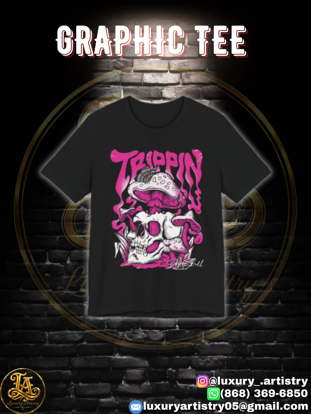 "TRIPPIN" Graphic Tee