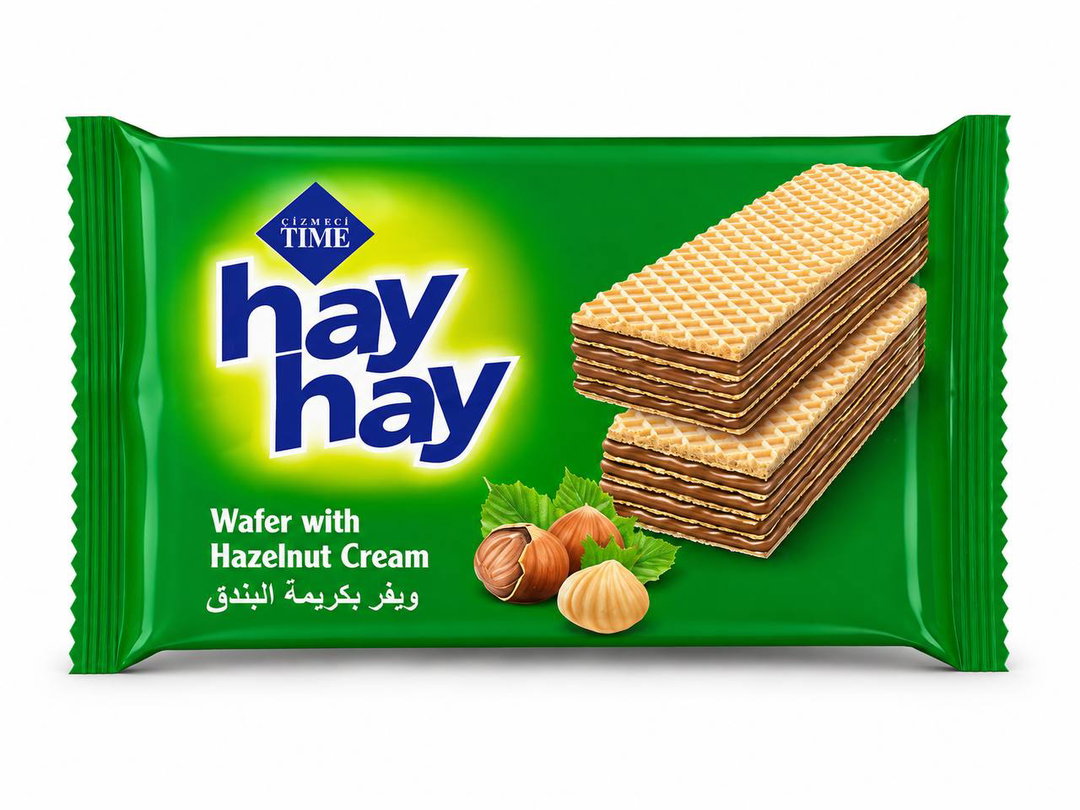 ويفر بكريمة البندق