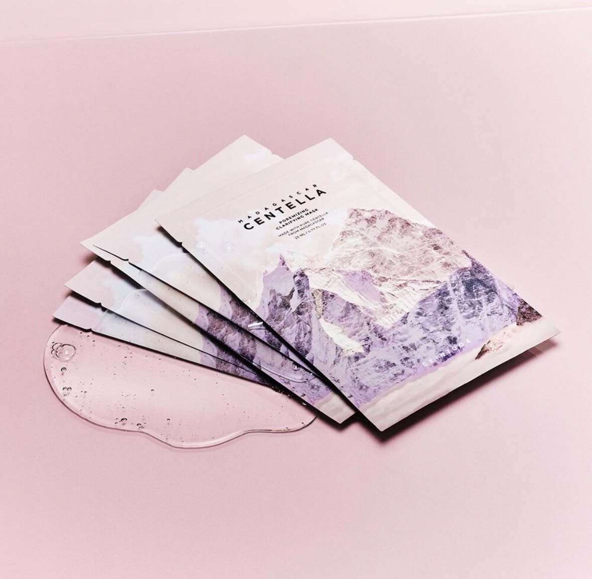 Madagascar Centella Clarifying Mask by SKIN1004 (Paquete de 5 mascarillas)_0