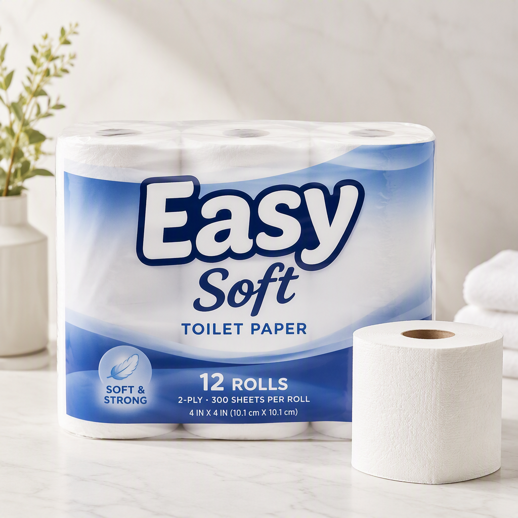 Easy Soft Toilet Paper