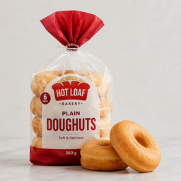 Hot Loaf Plain Doughuts