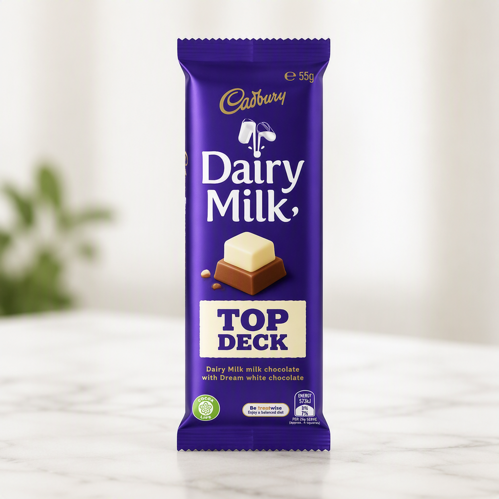 Cadbury Dairy Milk Top Deck 55G_0