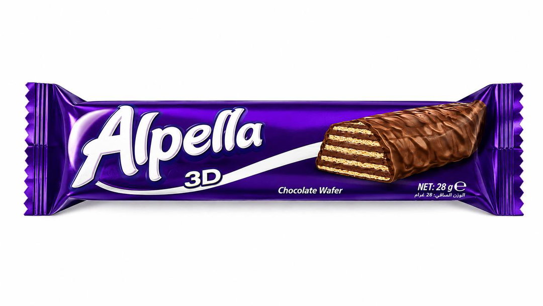 ألبيللا 3D ويفر بالشوكولاته