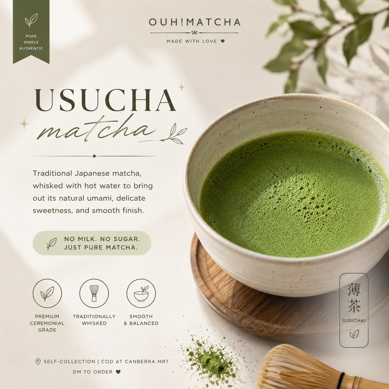 🍵 Usucha Matcha (Large)