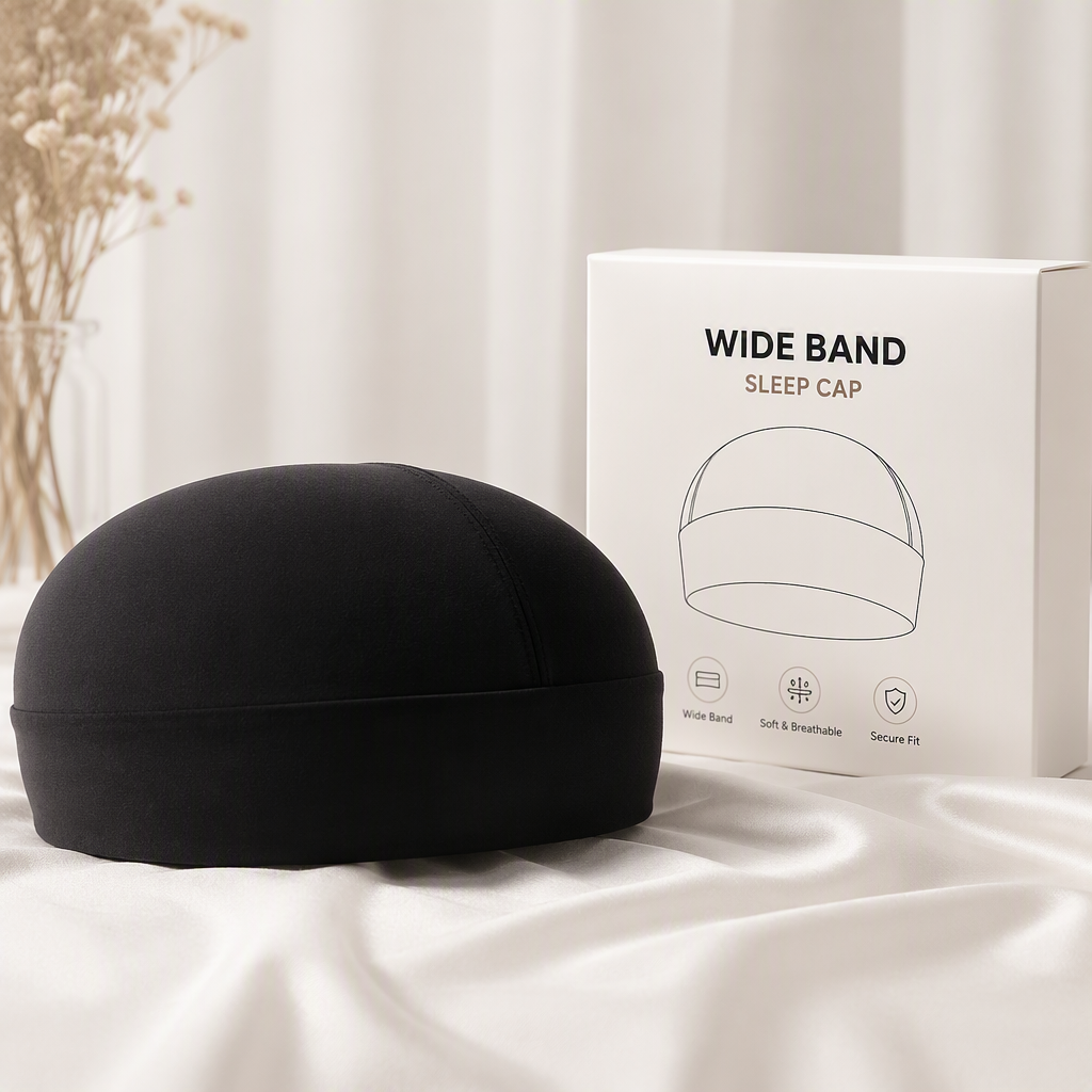 Wide Band Sleep Cap_0