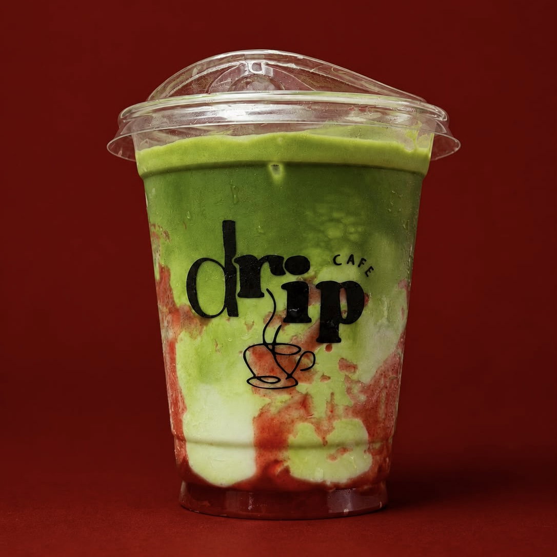 Strawberry Matcha Latte