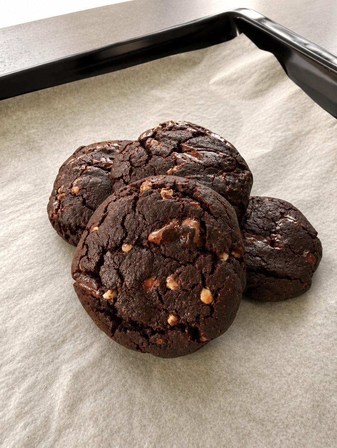 Triple Chocolate Large Cookie