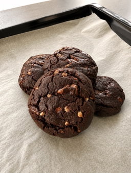 Triple Chocolate Large Cookie