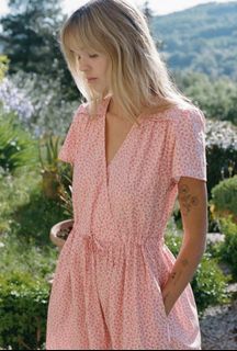 Dawn Dress | Raspberry Vine (S) 