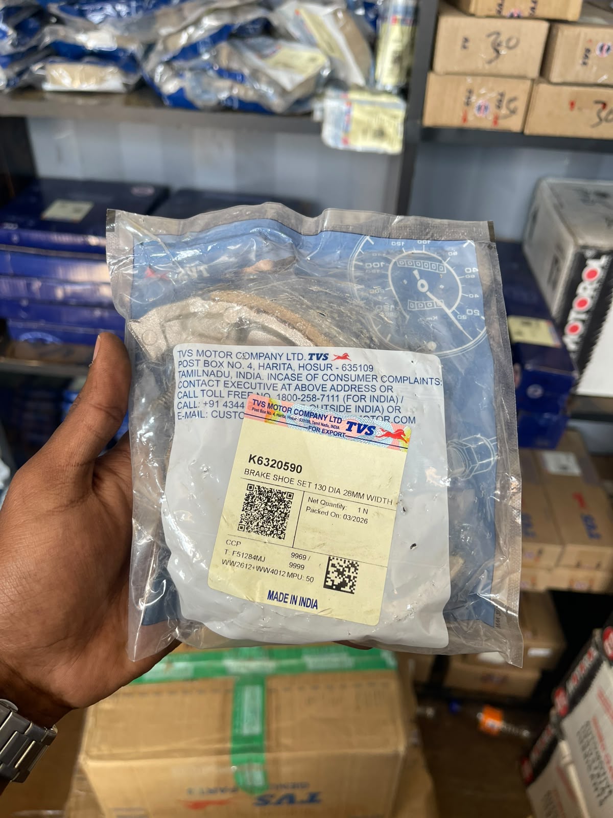 SET BRAKE SHOE ASSY DIA 1 [K6320590]_0