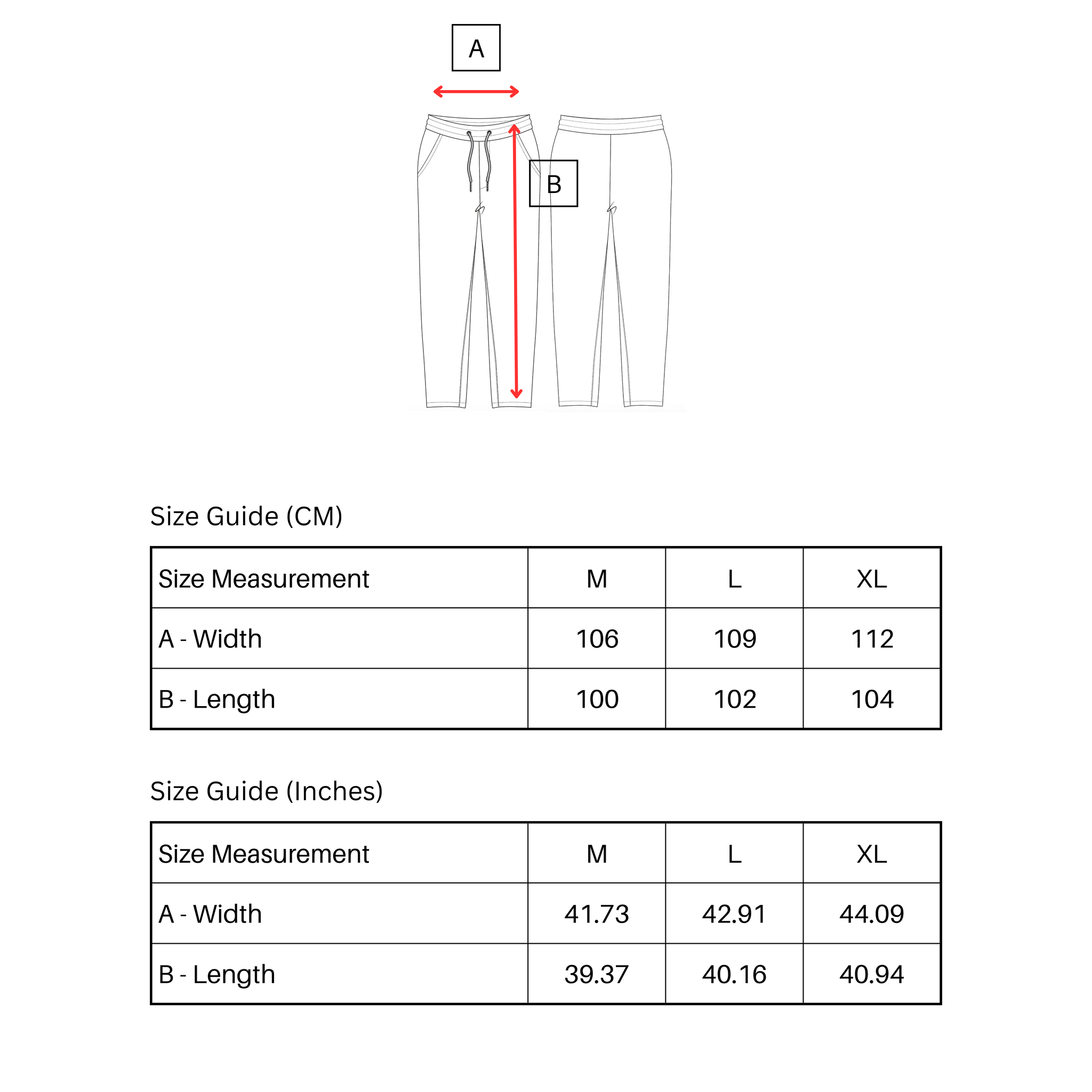 SWEATPANTS - BLACK/ORANGE_2