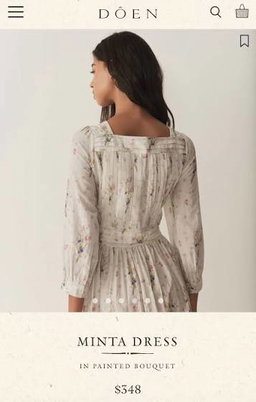  Doen Minta Dress | Painted Bouquet (M)