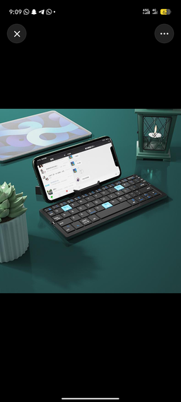 Foldable Bluetooth Mobile Keyboard