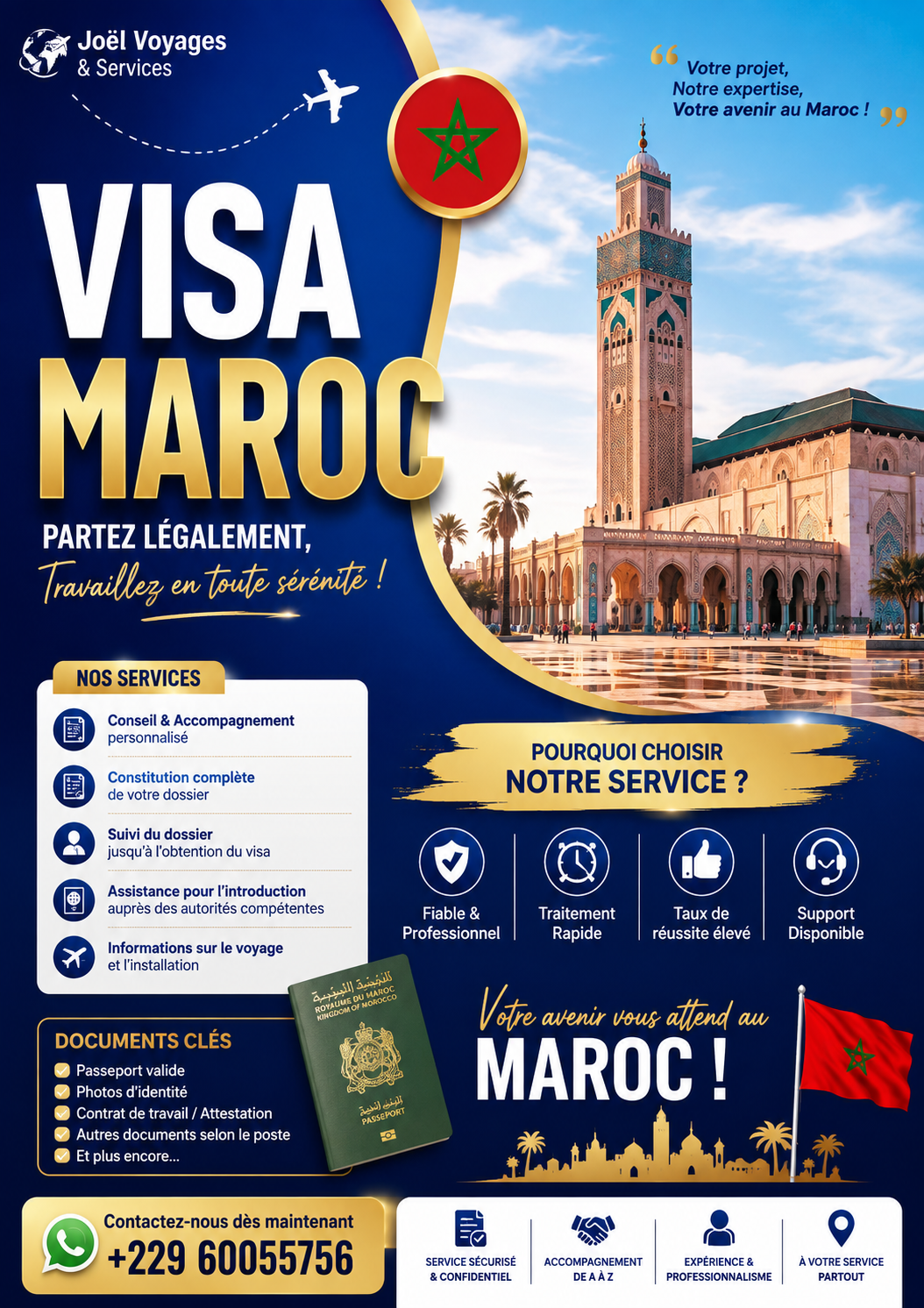 Visa Tourisme Maroc